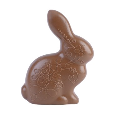 Polycarbonate Chocolate Mould Hippie Easterbunny 200g