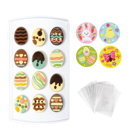 Easter Fun Chocolate & Candy Mold 81-pcs