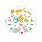 Decora Happy Easter Stencil, 25cm