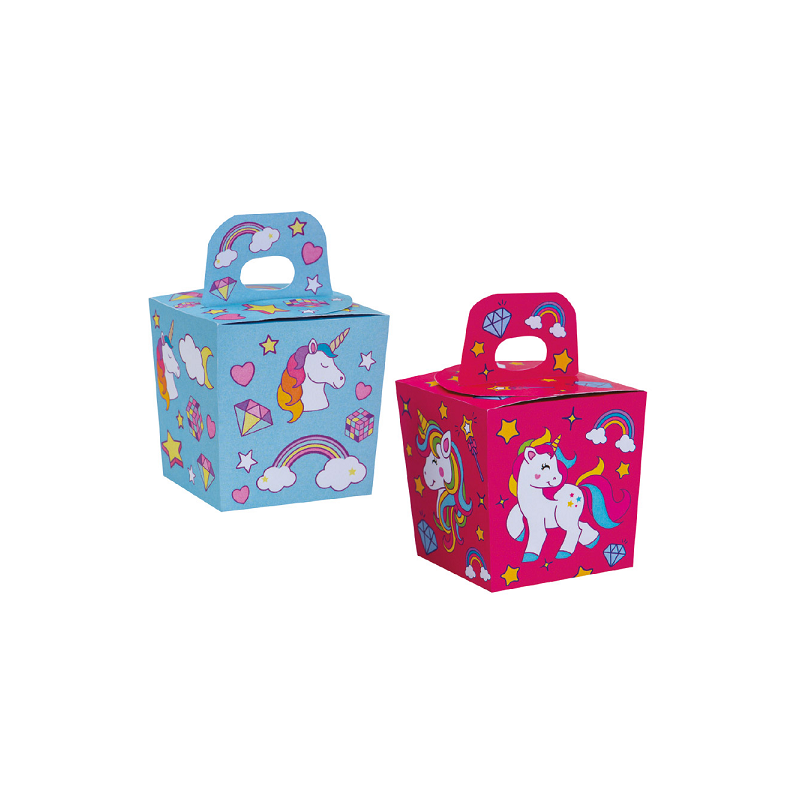 Decora Unicorn Candy Boxes, 6pcs