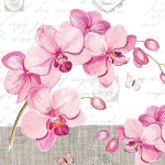 Ambiente Orchideen Servietten, 20 Stück