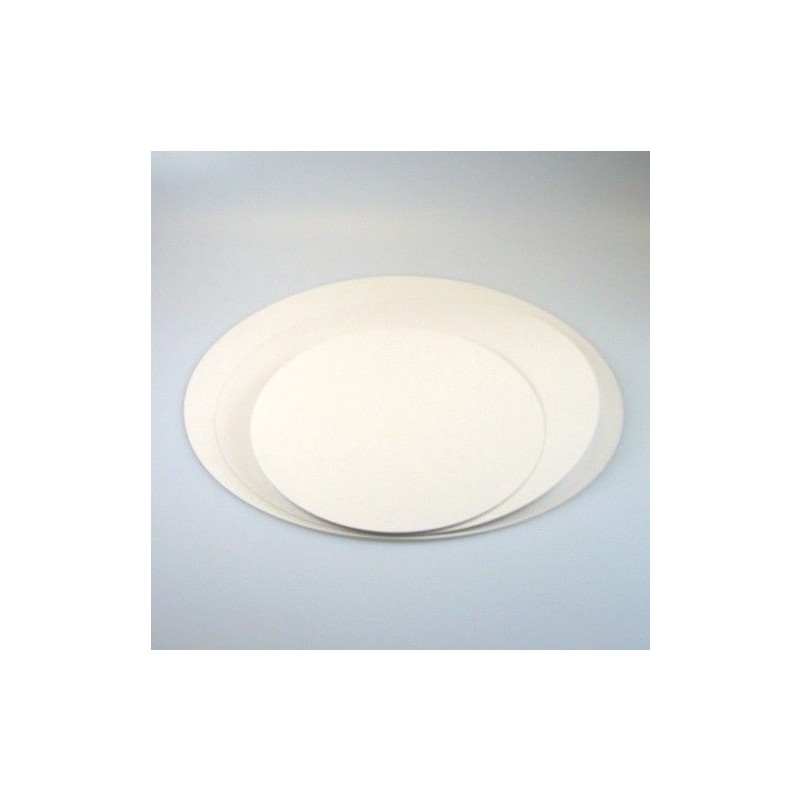 FunCakes 5x Round White Cake Card, 28cm