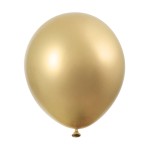 Unique Party Platinum Luftballons Gold, 6 Stück