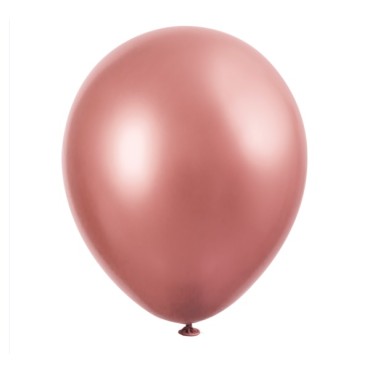Ballons Platinum Rose Golde, 6 Stück