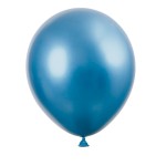 Unique Party Platinum Balloons Blue, 6 pcs