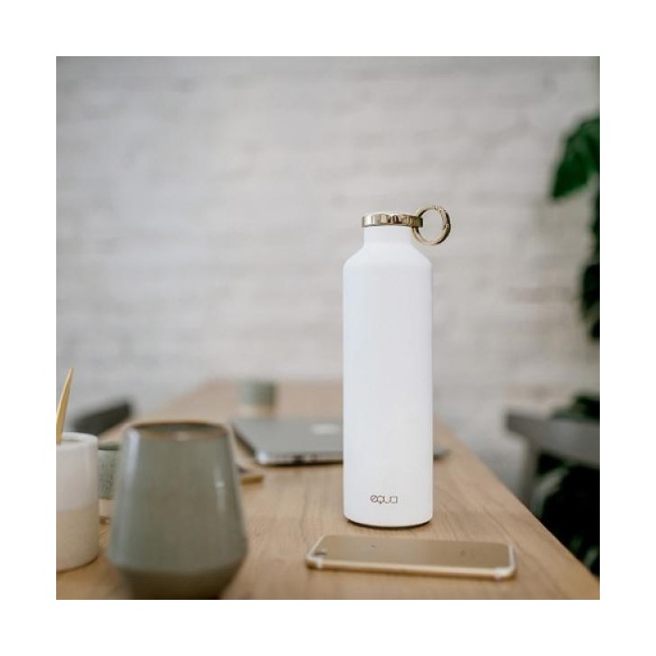 Equa Snow White Water Bottle for Cold and hot Water 680ml Equa Snow White Water Bottle for Cold and hot Water 680ml