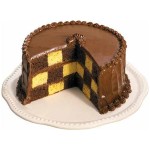 Wilton Round Checkerboard Cake Pan Set