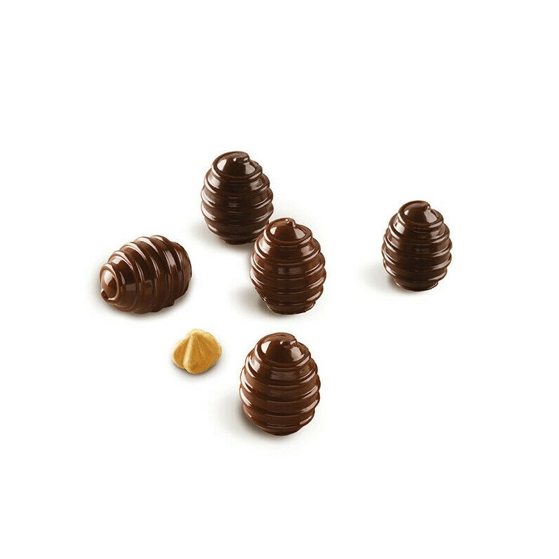 Silikomart Chocolate Mould Choco Spiral