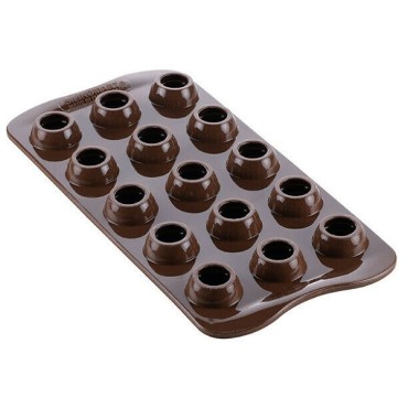 Silikomart 3D Silikonform Choco Spiral Pralinen Schokolade Pralinenform SCG52