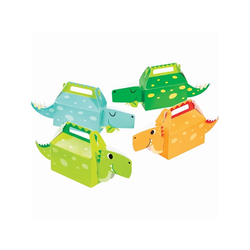 Anniversary House Dino Treat Boxes, 4 pcs