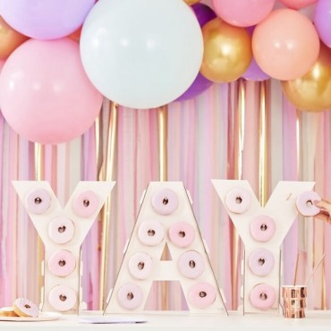 Mix it up - YAY Pink Ombre Donut Wall Mix-122 Ginger Ray