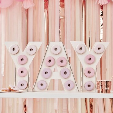 Mix it up - YAY Pink Ombre Donut Wall Mix-122 Ginger Ray