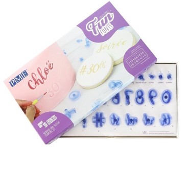 PME Fun Fonts - Collection 1 - Numeral Stamping Set FF53