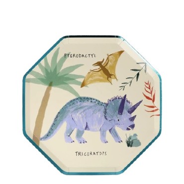 Dinosaur Kingdom Plates, Meri Meri