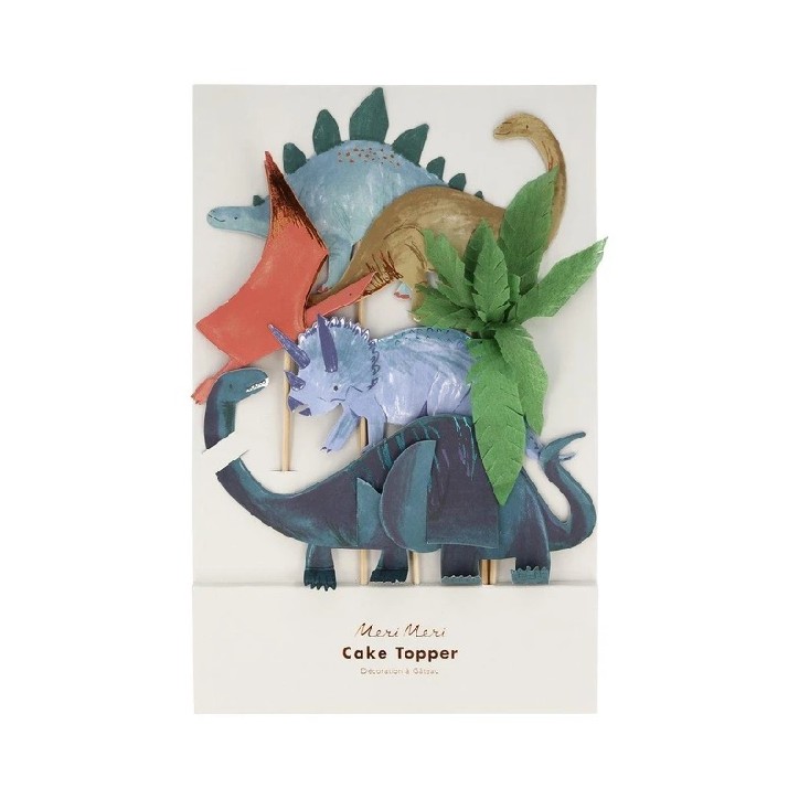 Cake Topper Dinosaur Kingdom, Meri Meri Cake Topper Dinosaur Kingdom, Meri Meri