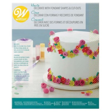 Decorate with Fondant Shapes and Cut Outs Kit Wilton DIY Set