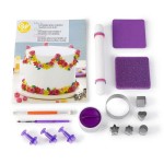Wilton How To Decorate Fondant Shapes & Cut-Outs Kit 14-teilig