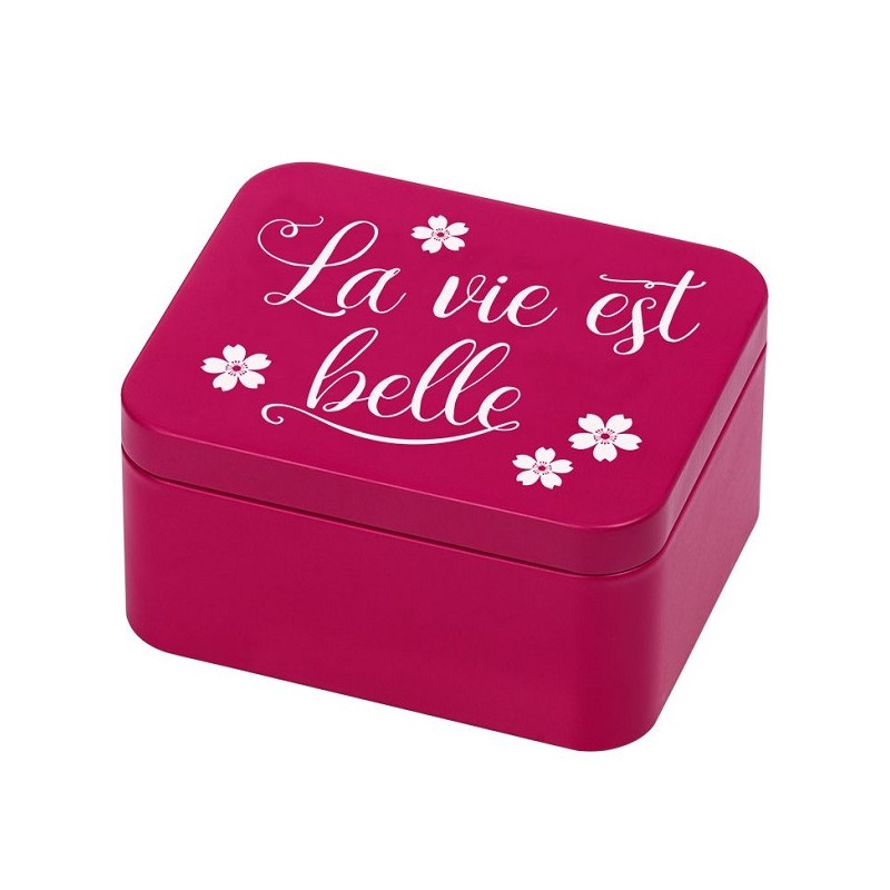 Birkmann Granita Tin Box La vie est belle - 10x12x6cm