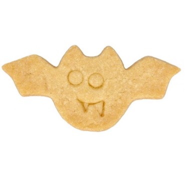 Bat Cookie Cutter with imprint - Halloween Cookie Cutters