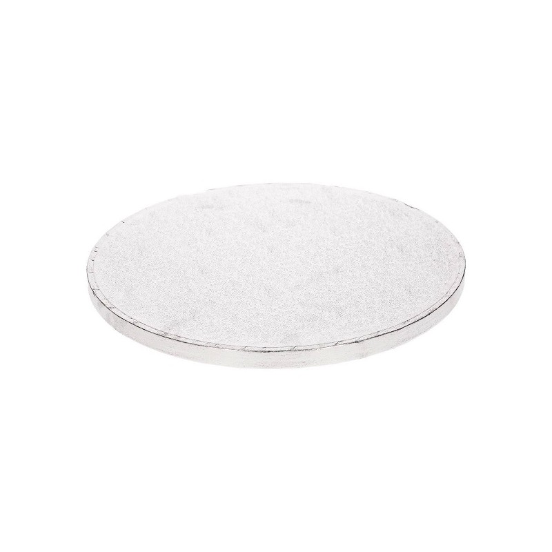 12mm Round Cake Board Silver, 10cm