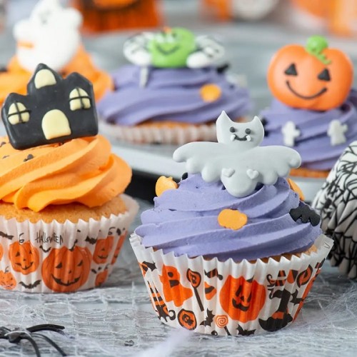 Decora Halloween Fantasy Sugar Decorations, 6 pcs