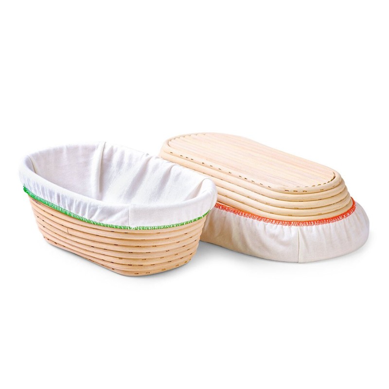 28x18cm Oval proofing basket for 1000g dough