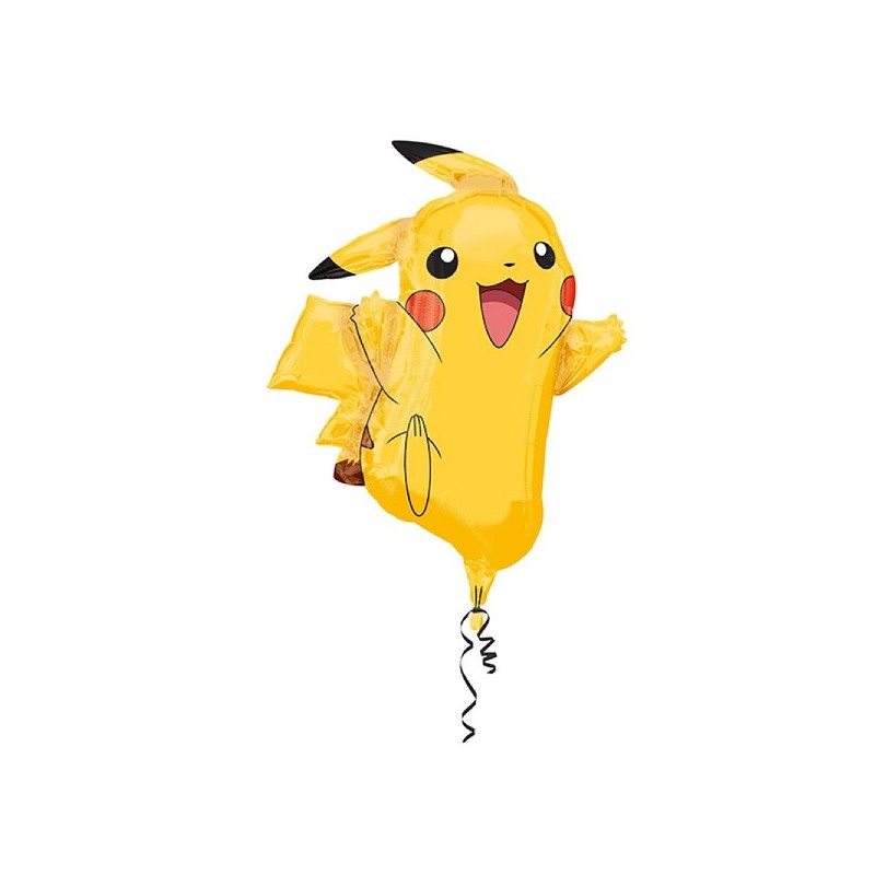 Folienballon Pokemon Pikachu, 62x78cm