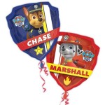 Folienballon Paw Patrol Chase/Marshall, 63x68cm