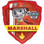 Chase/Marshall Paw Patrol Foil Balloon, 63x68cm