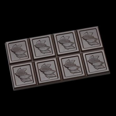 Kakaoschote Giessform Tafel, 3pcs HB-9073