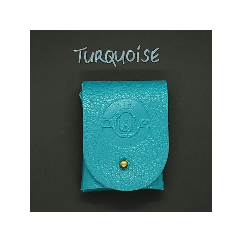 Wire Monkey UFO Leather Holster Turquoise