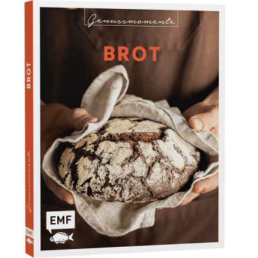 Genussmomente Brot - Schnell und einfach backen: Rezepte für Vollkornbrot, Focaccia, Baguette, Knäckebrot, Brioche und Co