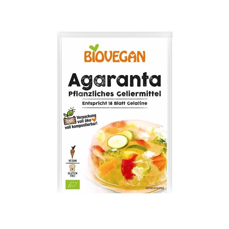 BIOVEGAN Agaranta Gelling agent 18g - GLUTENFREE