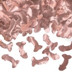 PartyDeco Same Willy Forever! Rose Gold Confetti, 15g