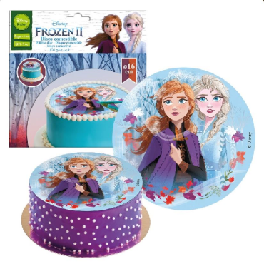 Frozen Tortenaufleger - Disney Eisprinzessin Frozen 2 Kuchendekoration