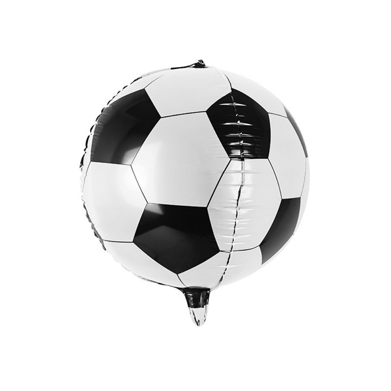 PartyDeco Fussballparty Folien Ballon, 40cm