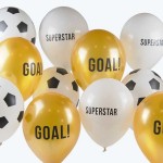 Talking Tables Soccer Champion Balloons, 12 pcs