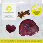 Wilton Unicorn Cookie Cutter & Decoration Kit, 12 pcs