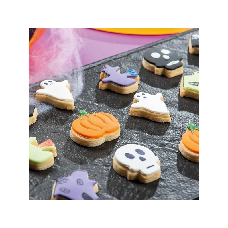 Decora Mini Halloween Cookie Cutters, 6 pcs