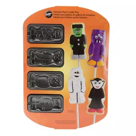 Wilton Monster Pops Cookie Backblech | Halloween Kekse