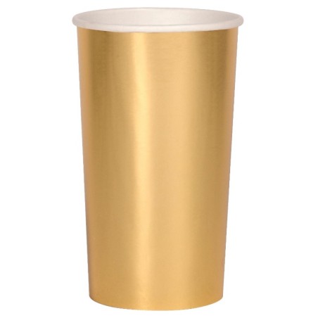Golden Paper Cups Large