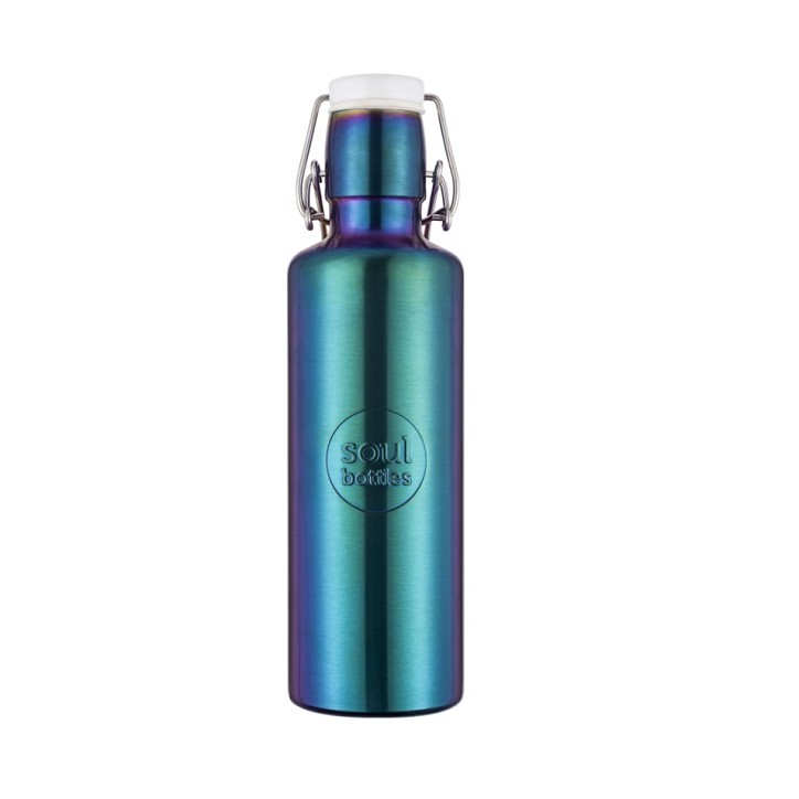 Soulbottle Utopia 600ml – Edelstahl Trinkflasche Regenbogen-Isolierflasche | Bakeria Schweiz