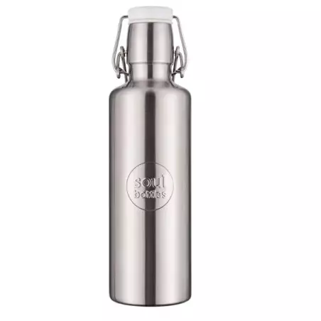 Soulbottle Edelstahl Trinkflasche 600ml – Isoliert, Auslaufsicher & Nachhaltig | Bakeria.ch Schweiz