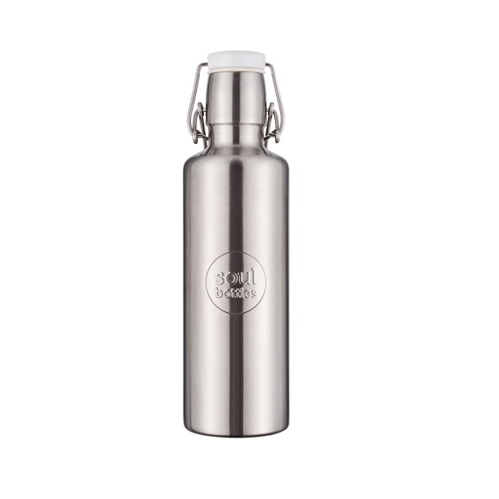 Soulbottle Edelstahl Trinkflasche 600ml – Isoliert, Auslaufsicher & Nachhaltig | Bakeria.ch Schweiz