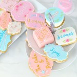 PME Fun Fonts Cupcakes & Cookies Stamping Set - Collection 1