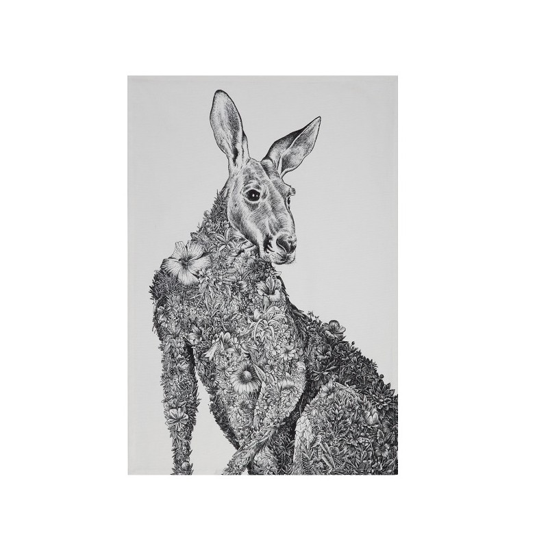 Maxwell & Williams Geschirrtuch Kangaroo von Nathan Ferlazzo