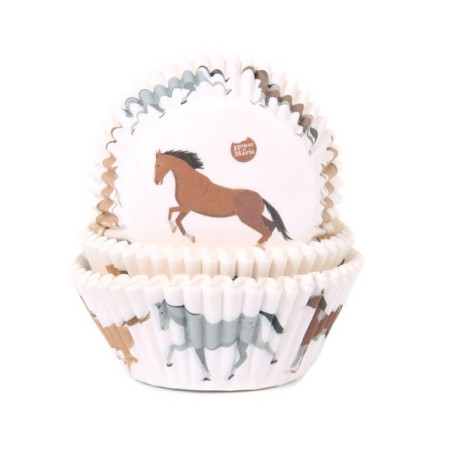Cupcake Forms Horses 50pcs, House of Marie