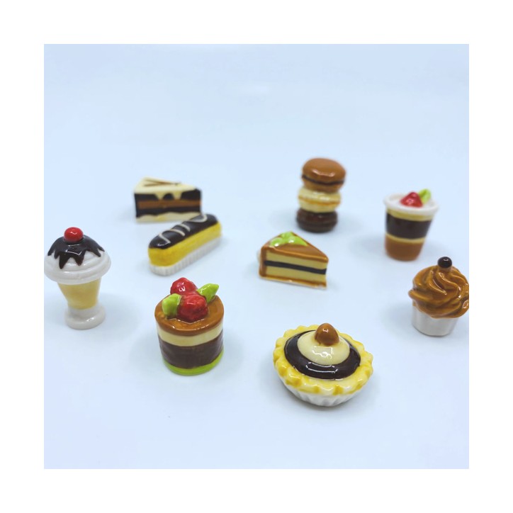 Porzellan Dreikönigsfigur Chocolate Patisserie – 1 Stück Porzellan Dreikönigsfigur Chocolate Patisserie – 1 Stück