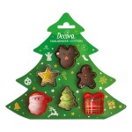 Decora Mini Christmas Cookie Cutters, 6 pcs