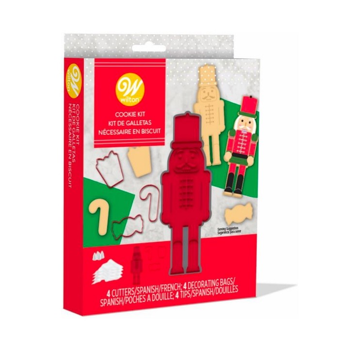 Wilton Nutcracker Cookie Decorating Kit 12 Pieces Wilton Nutcracker Cookie Decorating Kit 12 Pieces